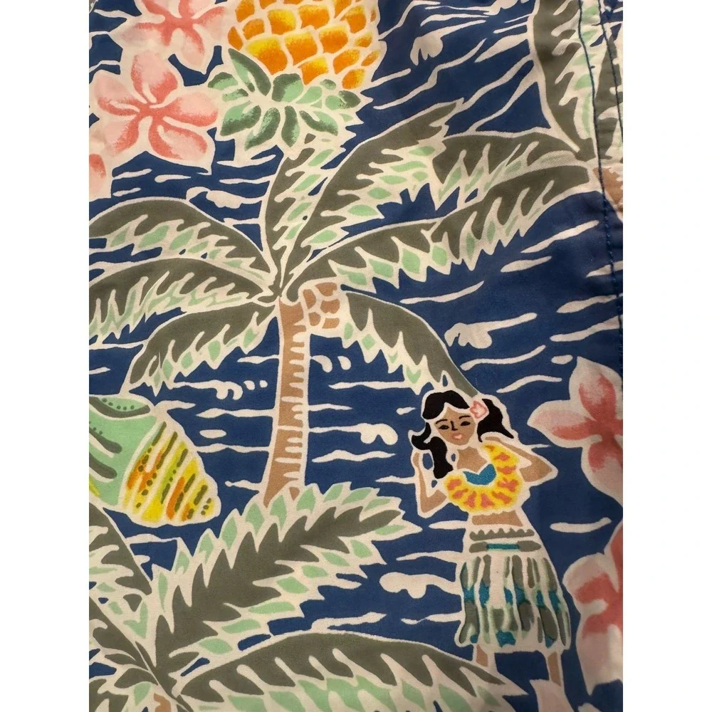Tori Richard Hula Girl Swim Trunks 38 (Y1)